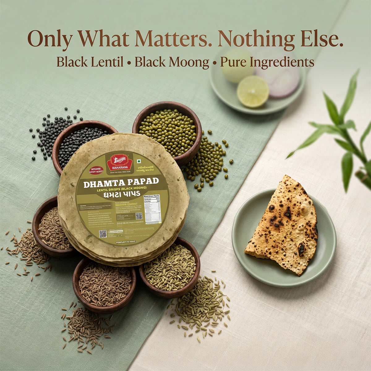 BLACK DHAMTA PAPAD