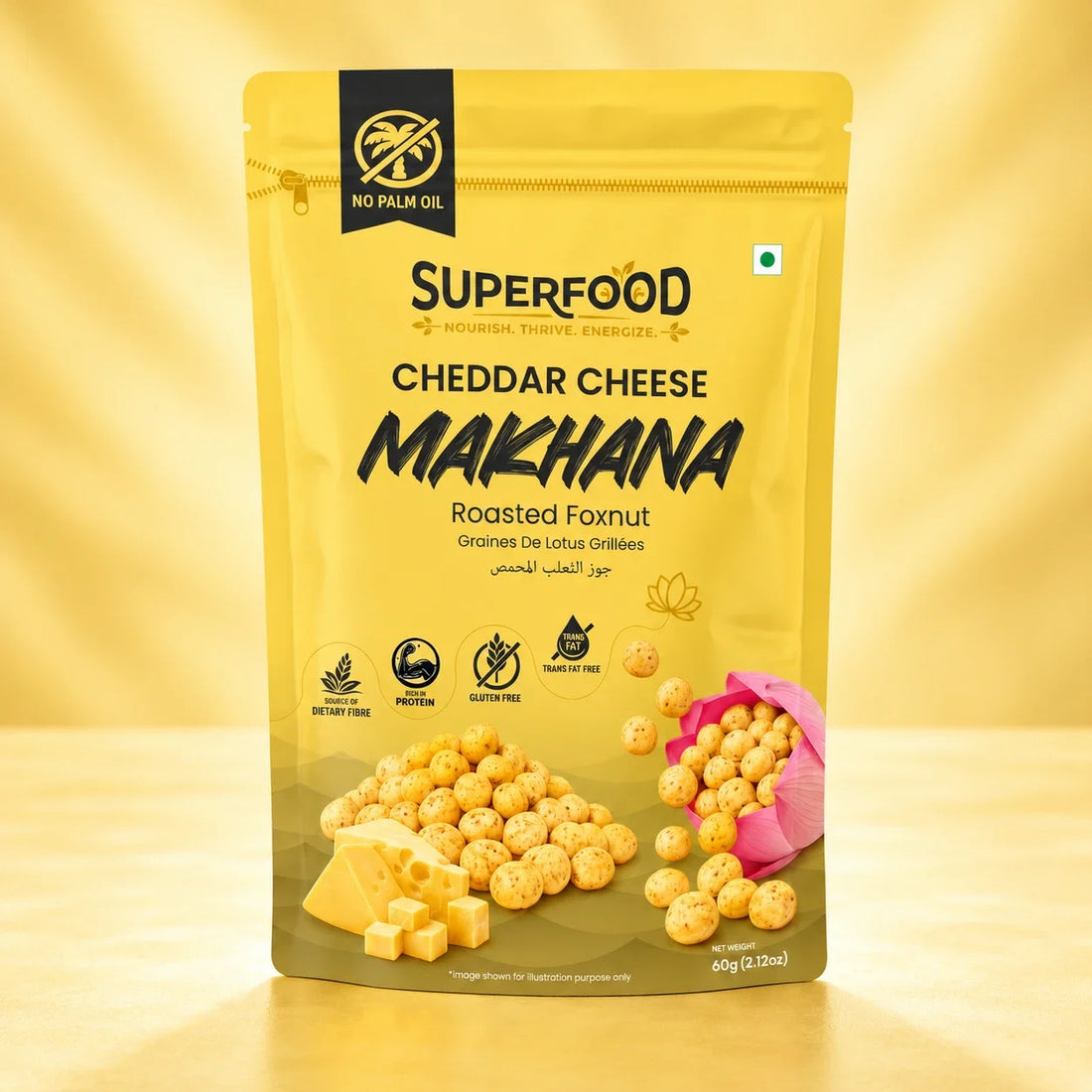 CHEDDAR CHEESE MAKHANA