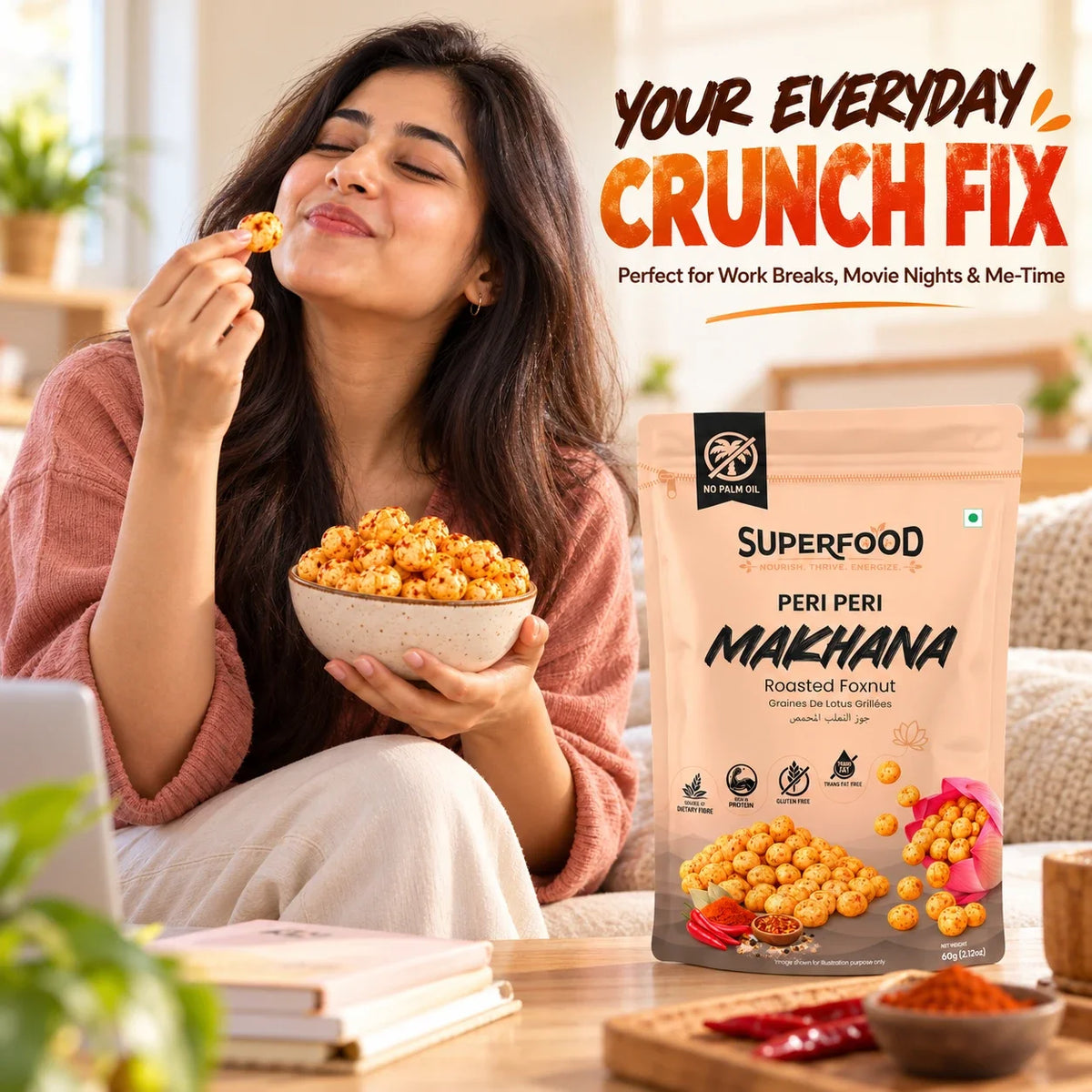 PERI PERI MAKHANA