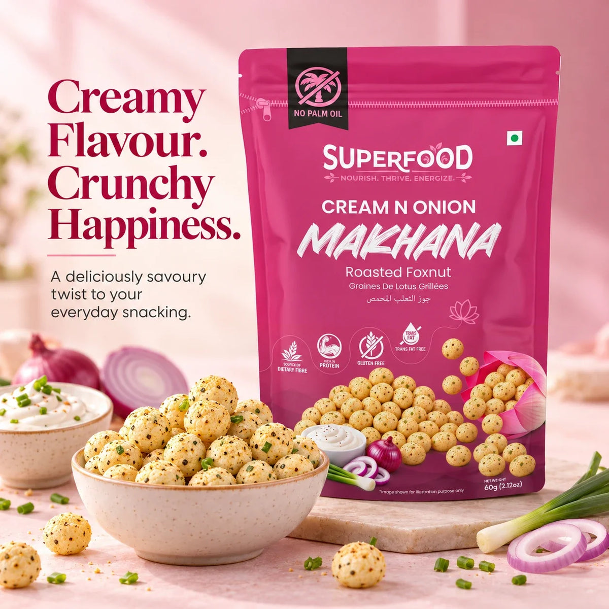 CREAM N ONION MAKHANA