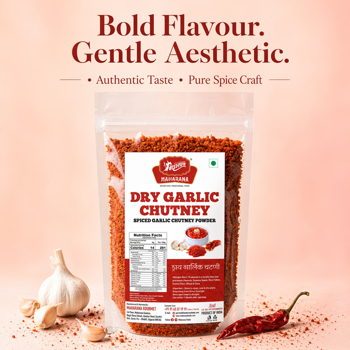 DRY GARLIC CHUTNEY