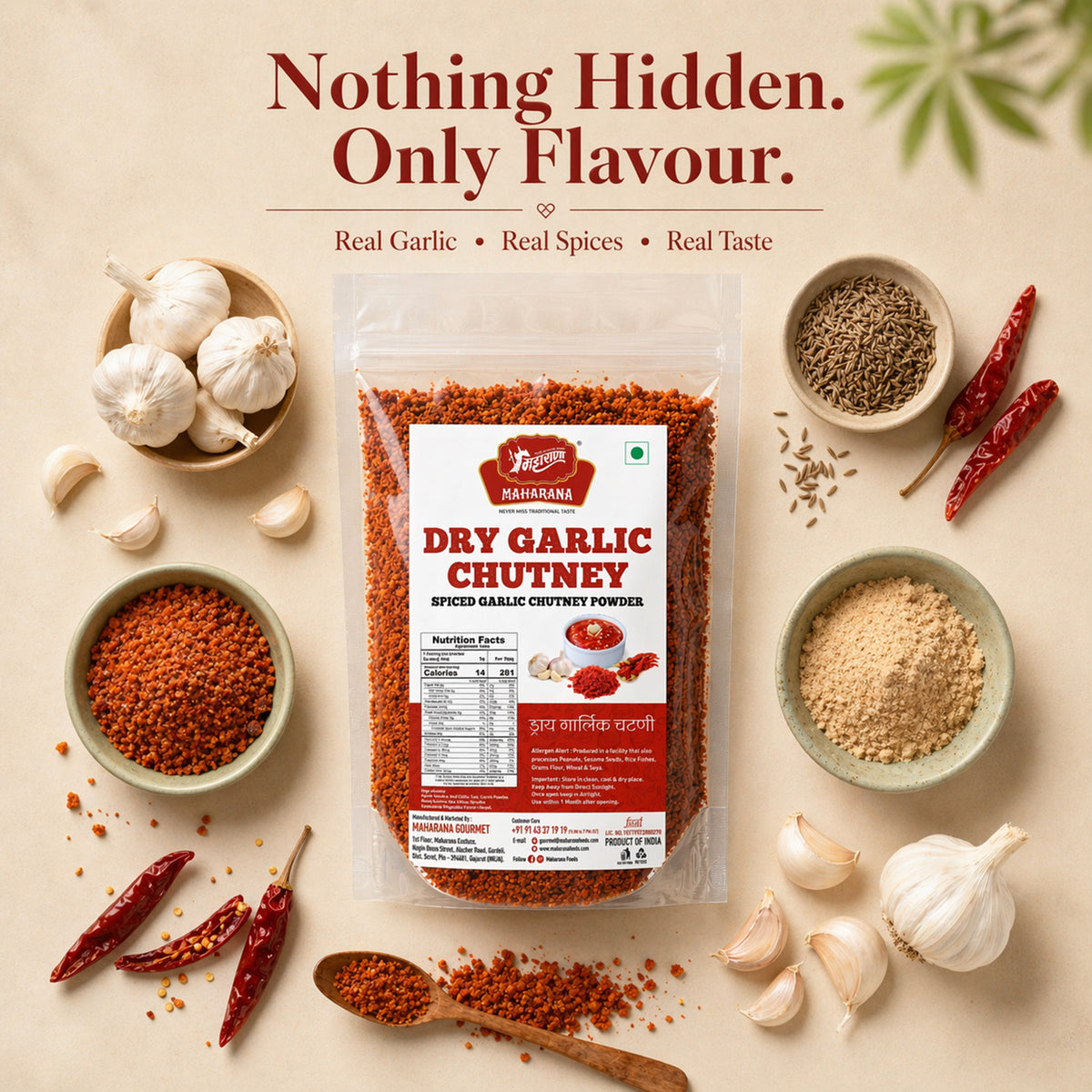 DRY GARLIC CHUTNEY
