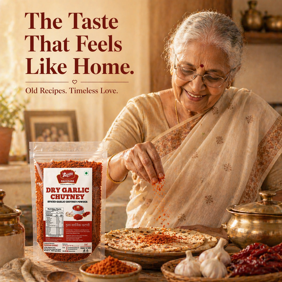 DRY GARLIC CHUTNEY