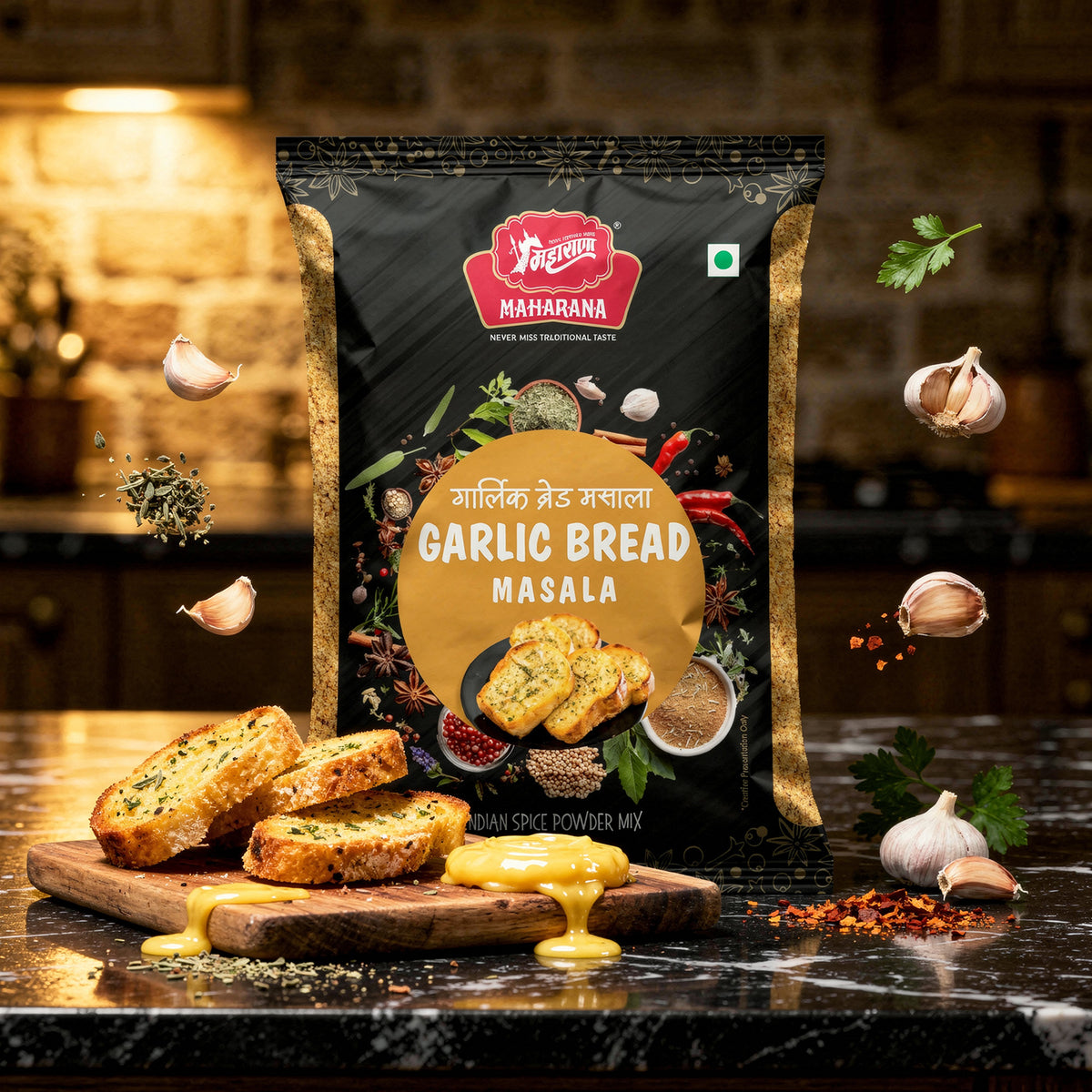 GARLIC BREAD MASALA
