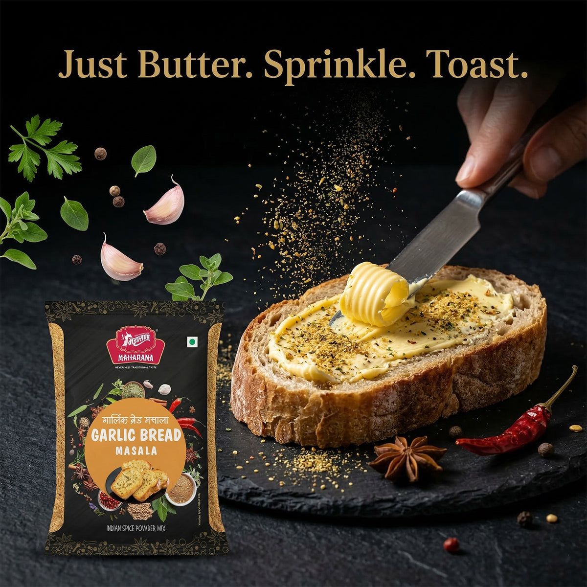 GARLIC BREAD MASALA
