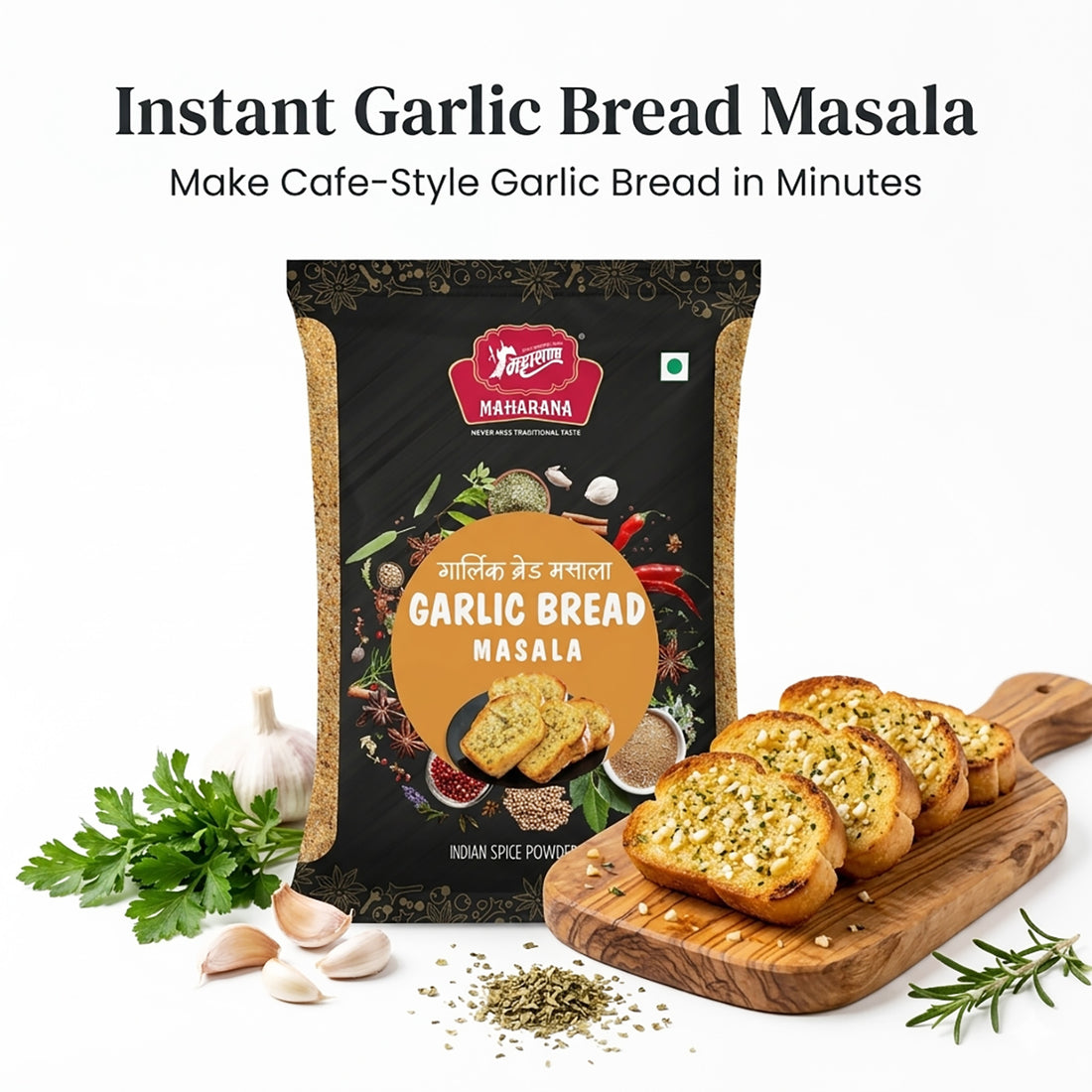 GARLIC BREAD MASALA
