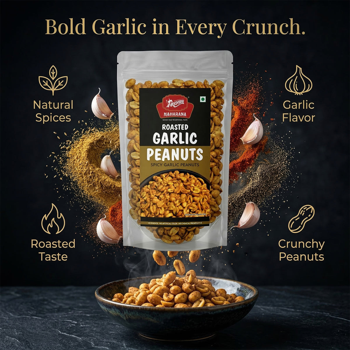 GARLIC PEANUTS