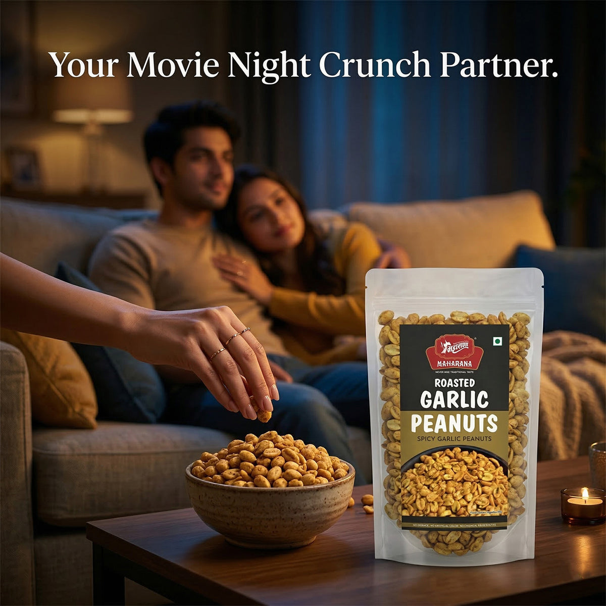 GARLIC PEANUTS