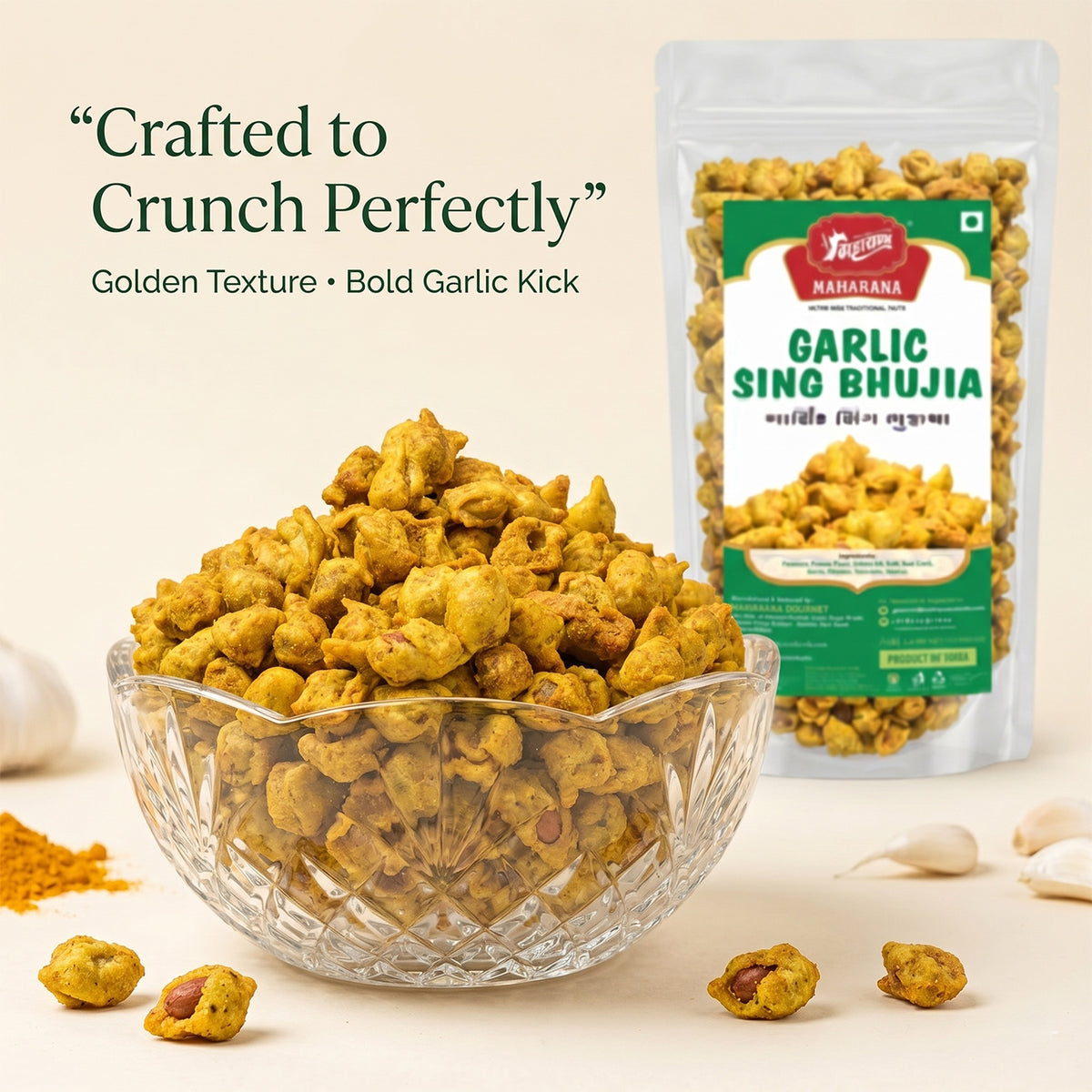 GARLIC SING BHUJIA