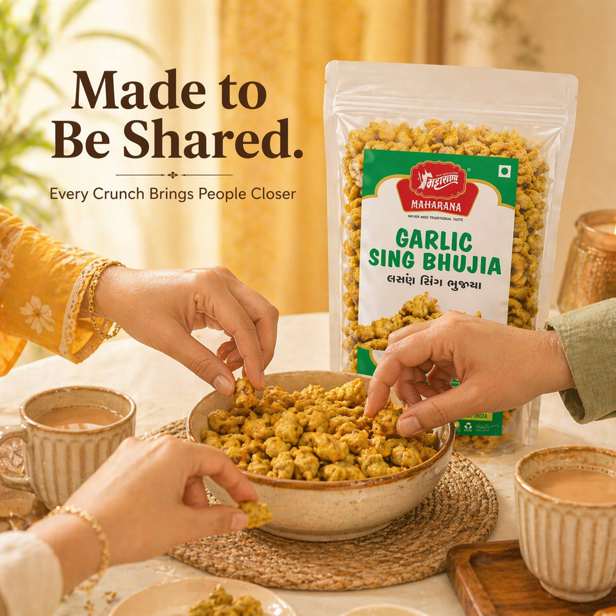 GARLIC SING BHUJIA