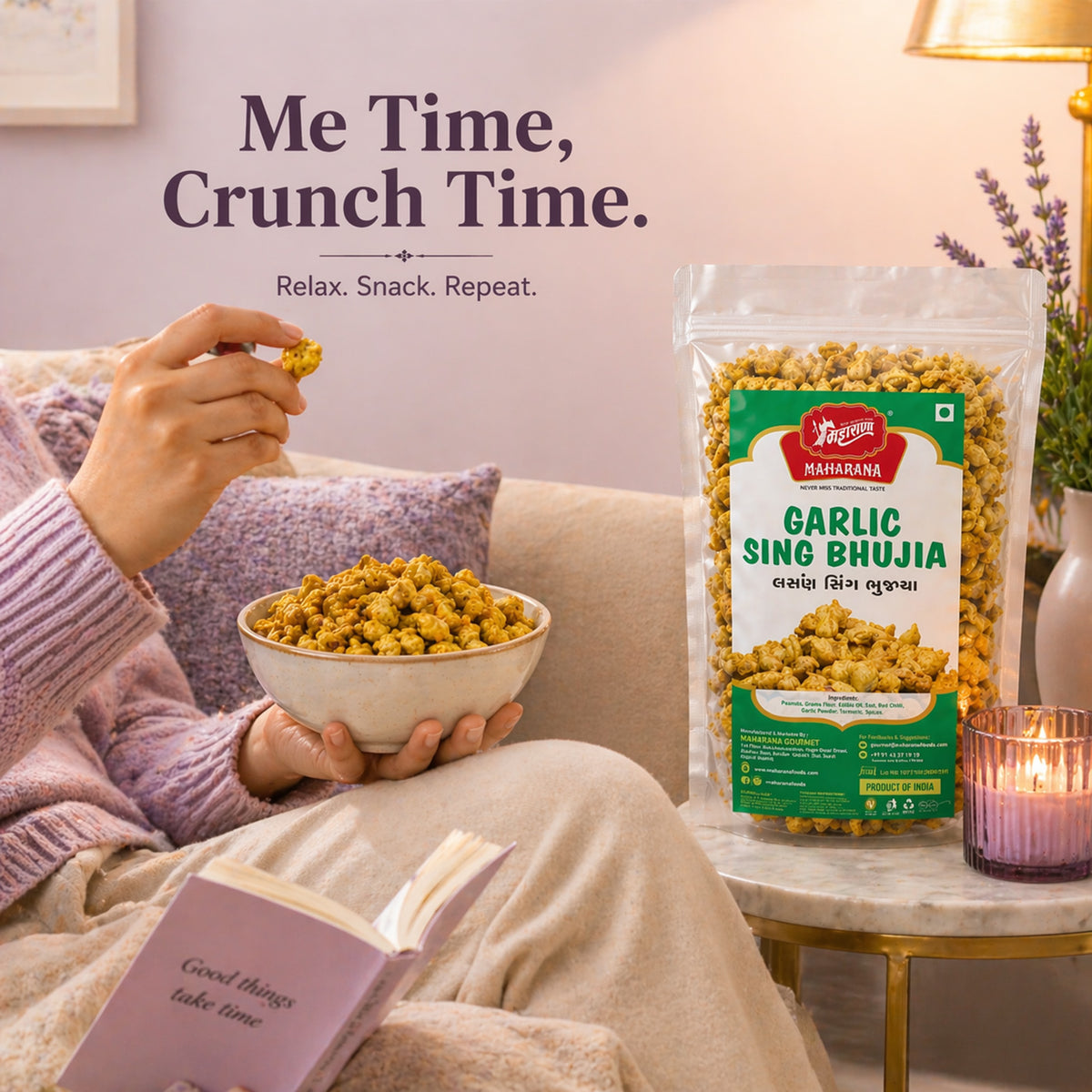 GARLIC SING BHUJIA