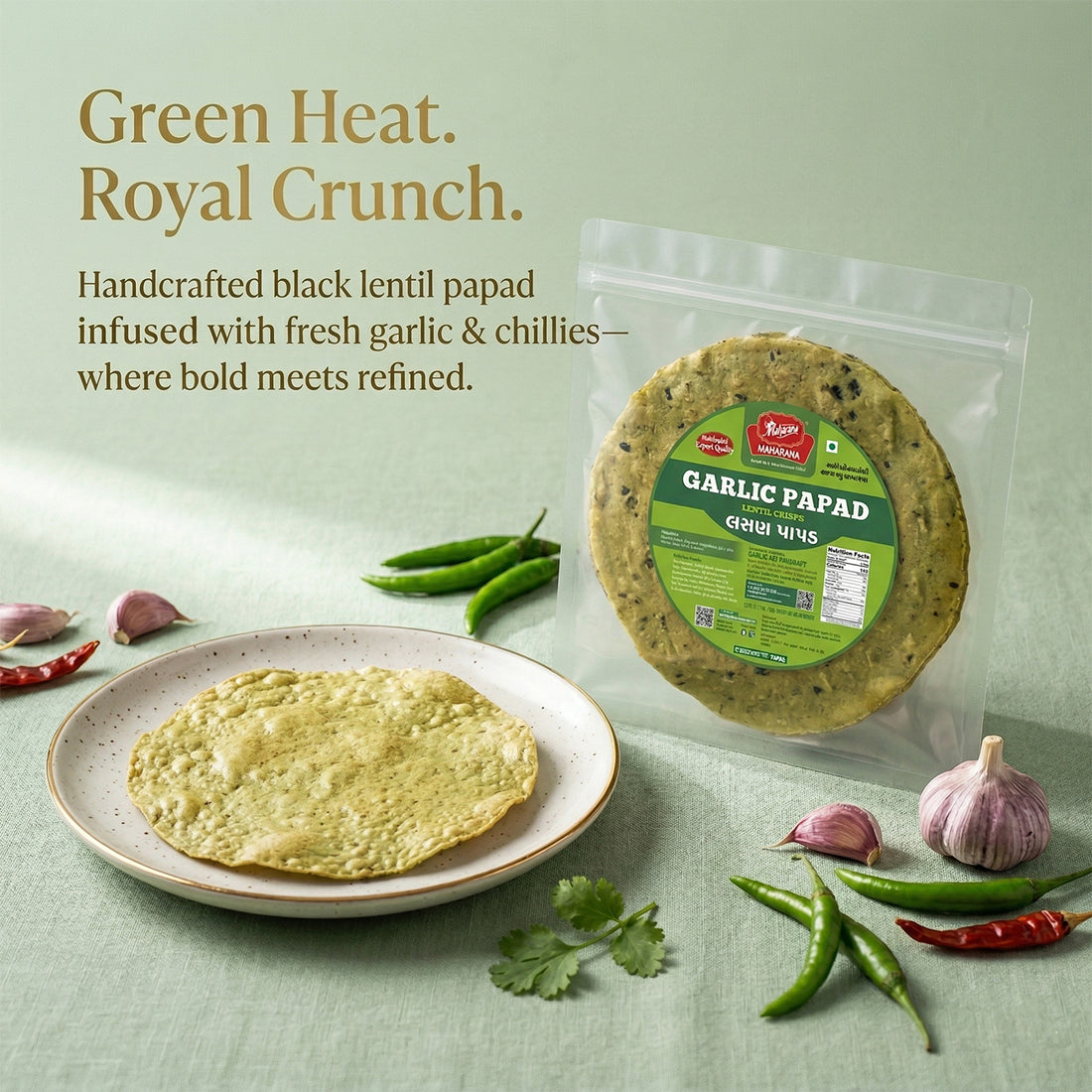 GARLIC PAPAD