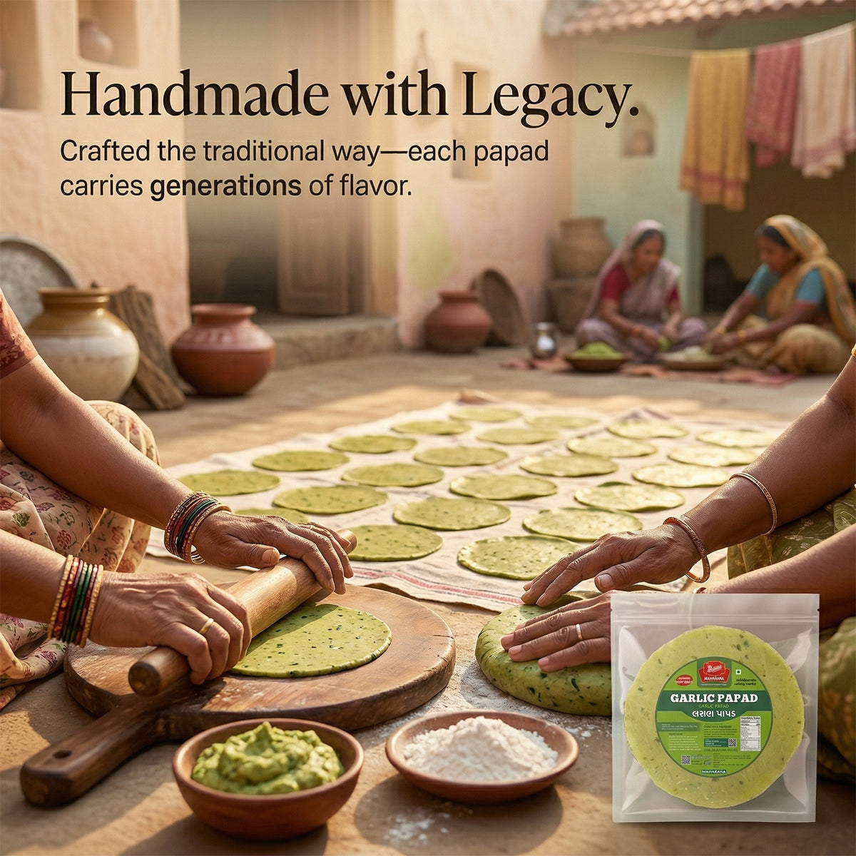 GARLIC PAPAD