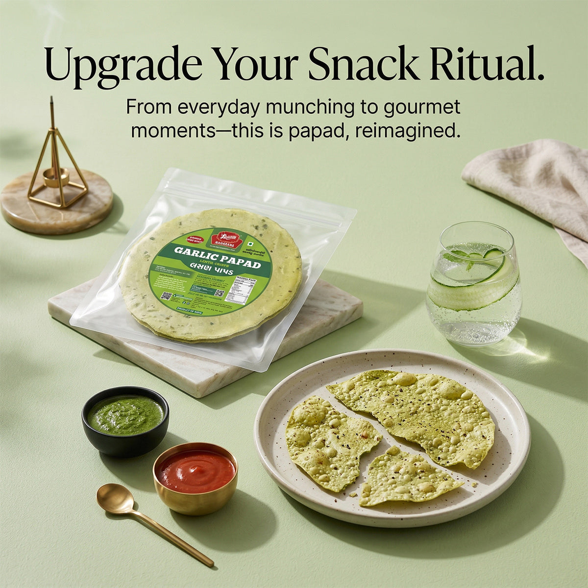 GARLIC PAPAD