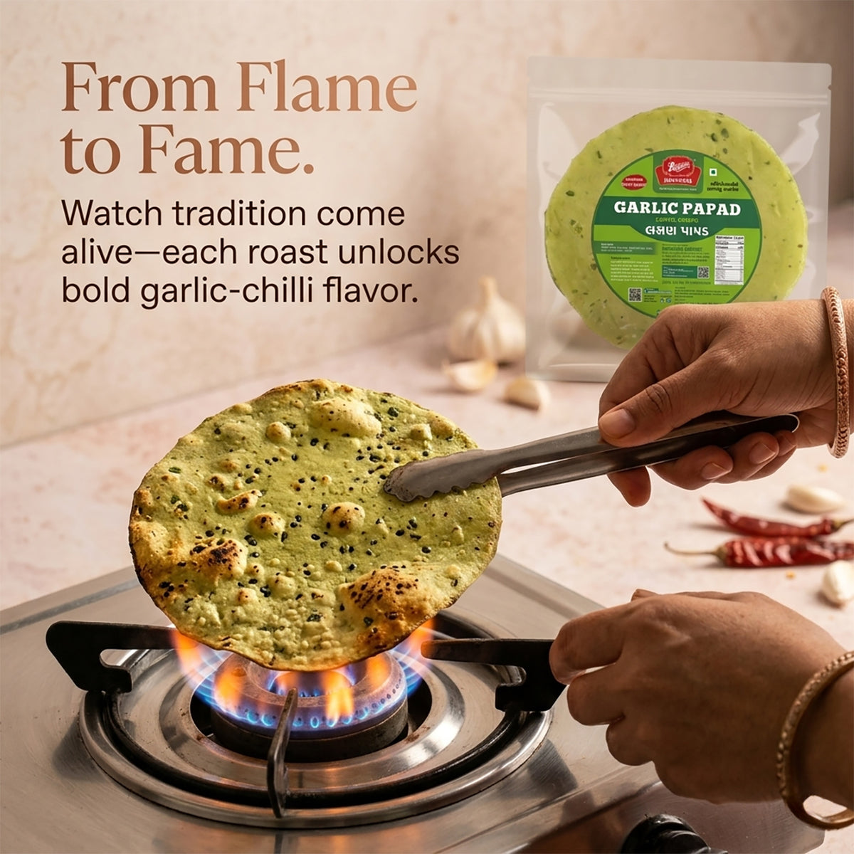 GARLIC PAPAD