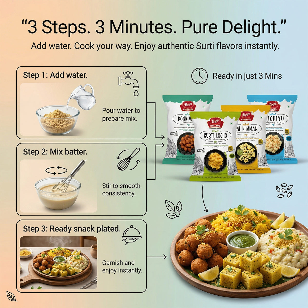 INSTANT SURTI SNACKS COMBO