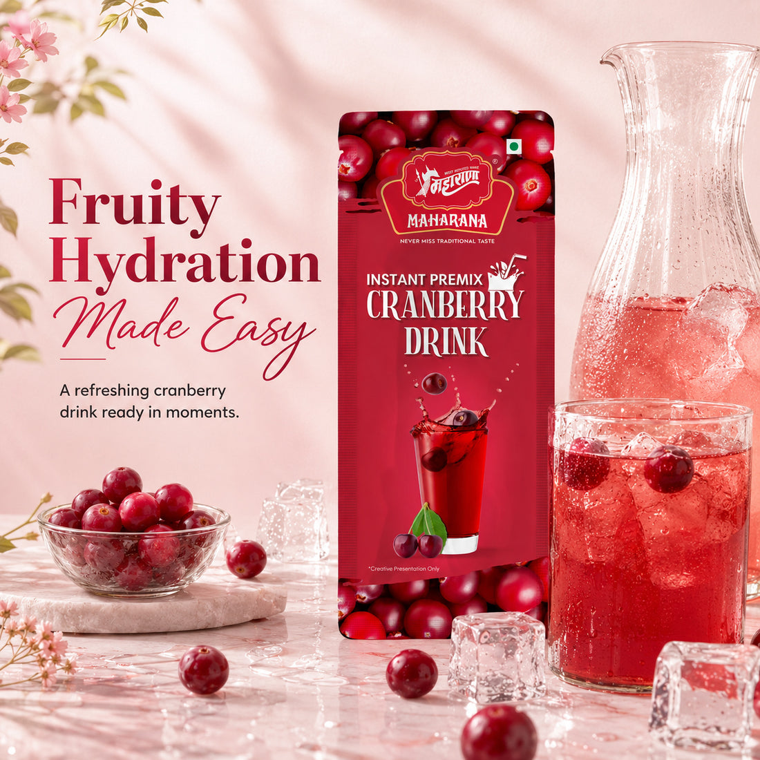 INSTANT CRANBERRY DRINK