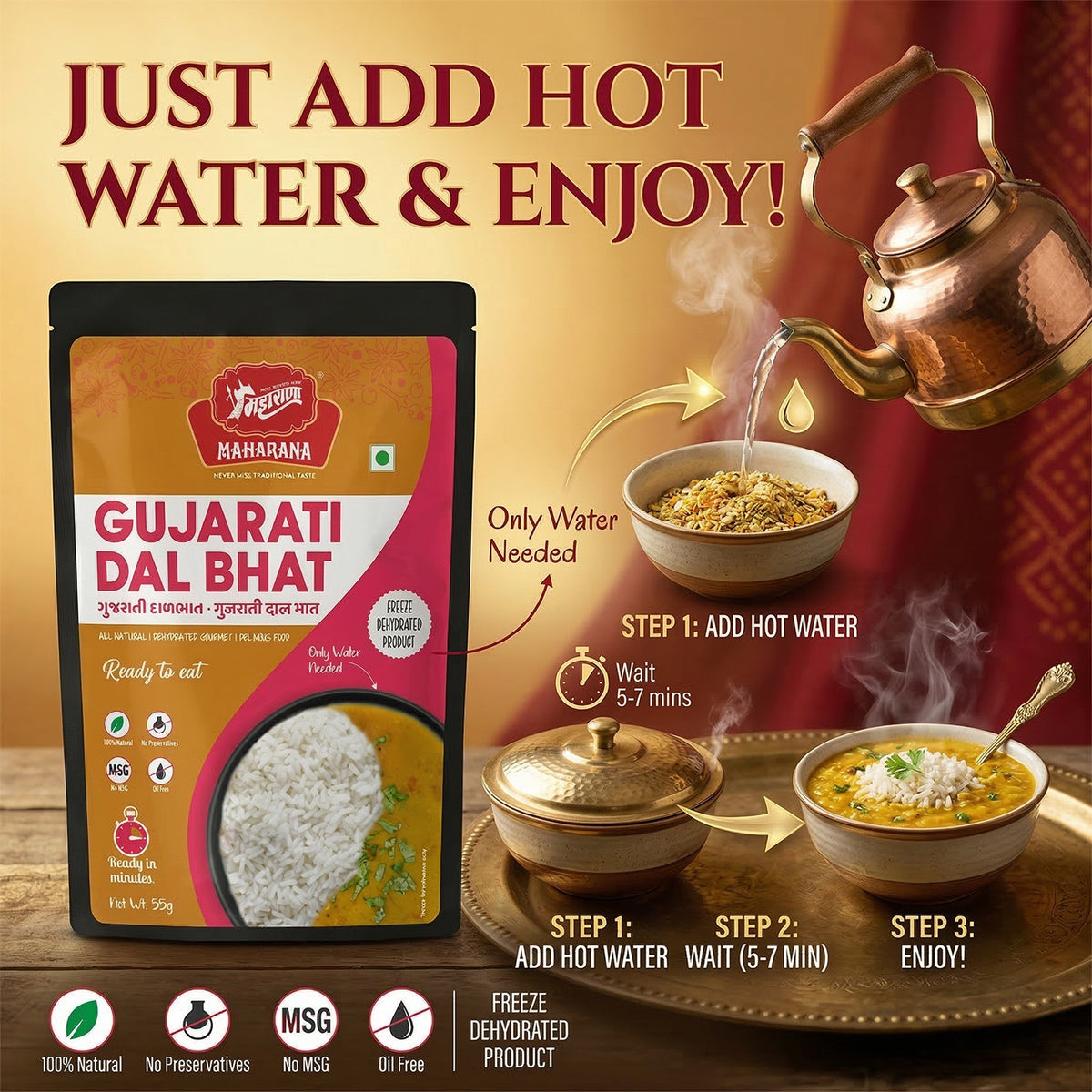 GUJARATI DAL BHAT