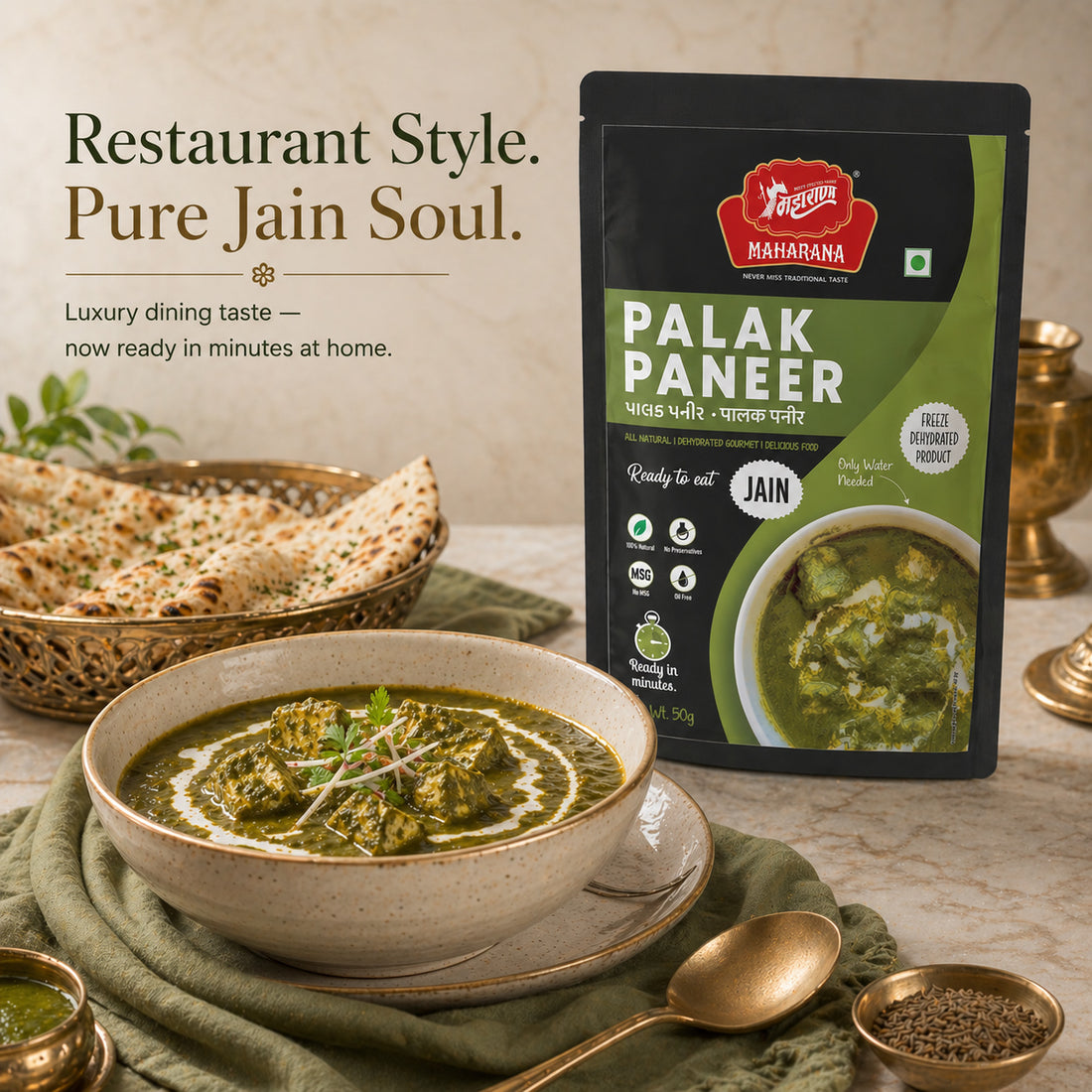 JAIN PALAK PANEER