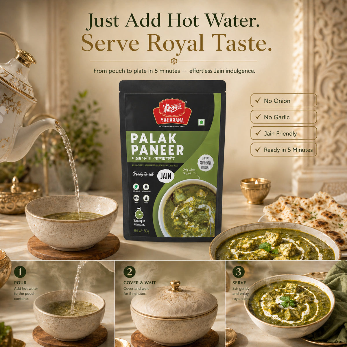 JAIN PALAK PANEER