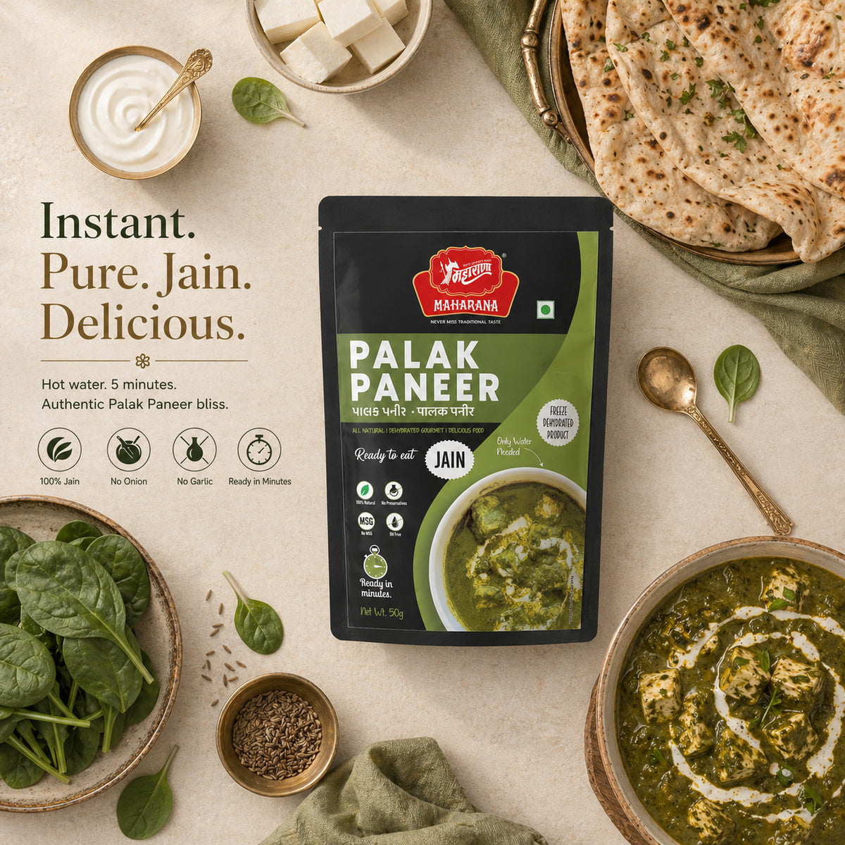 JAIN PALAK PANEER