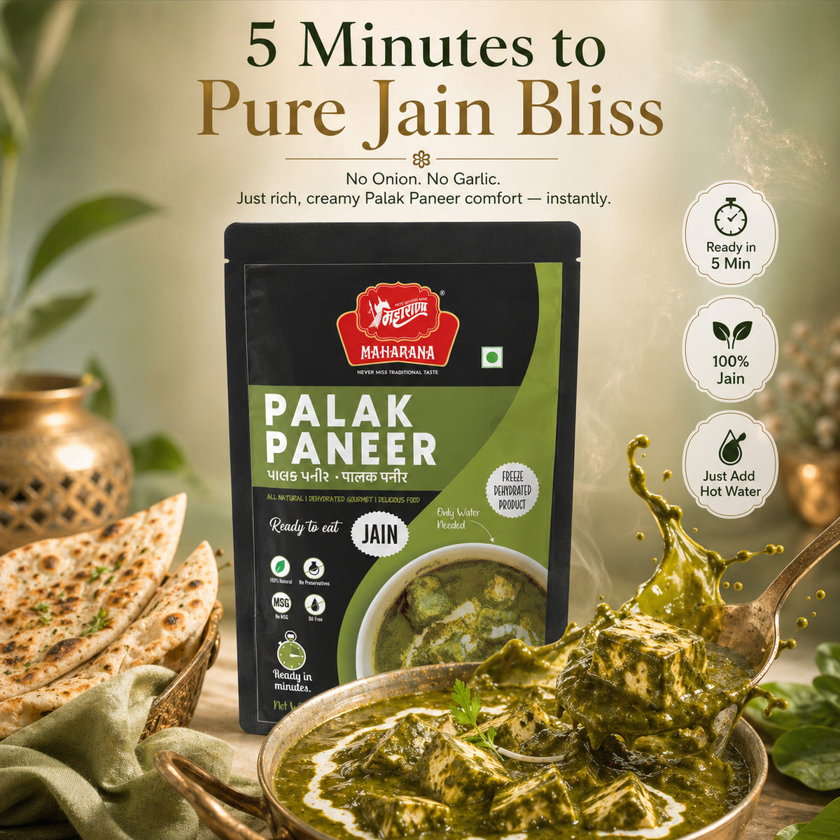 JAIN PALAK PANEER