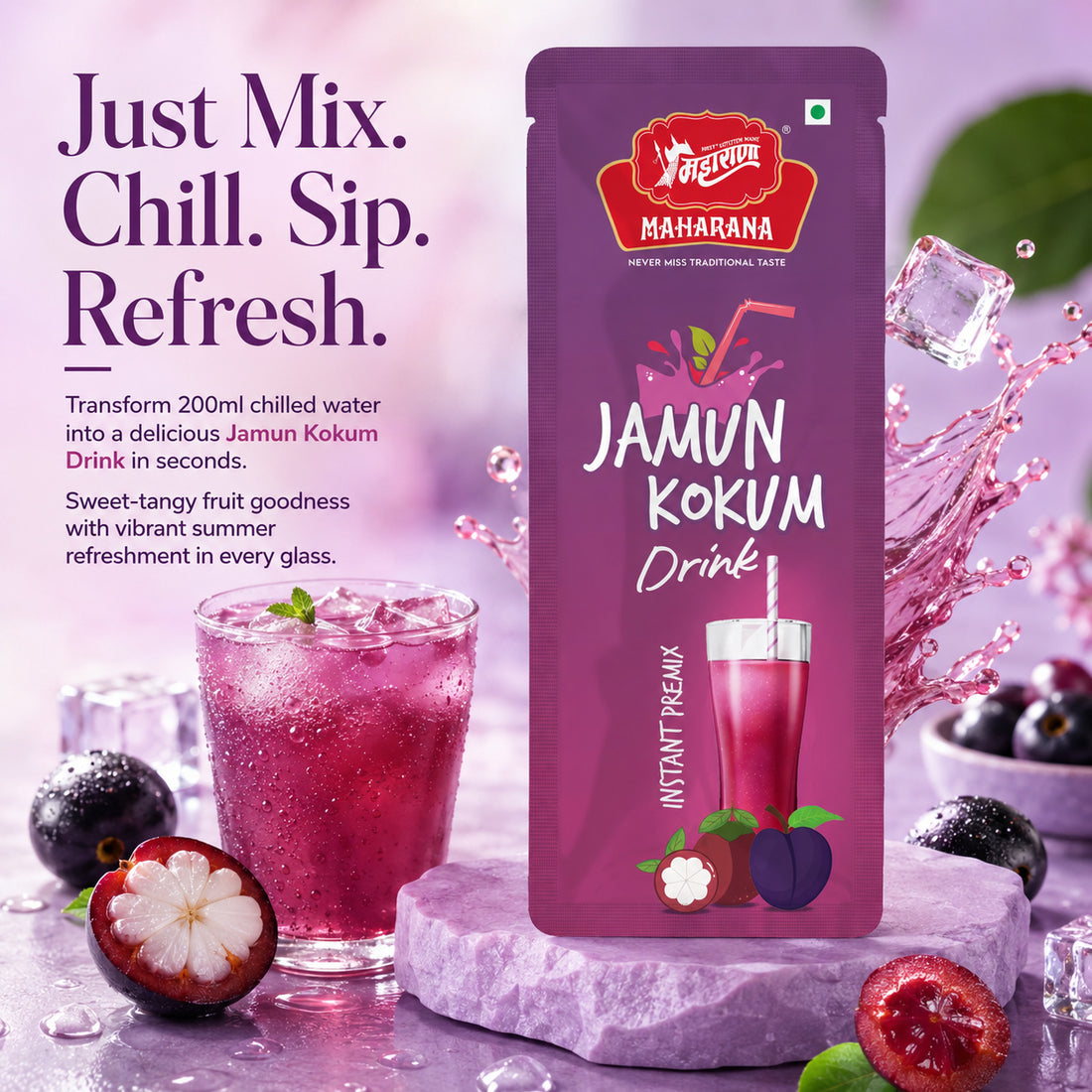 INSTANT JAMUN KOKUM DRINK