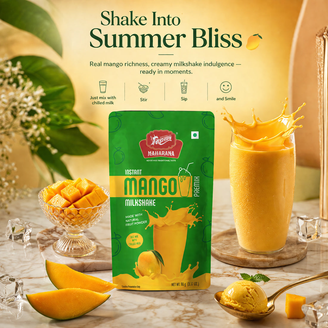 INSTANT MANGO SHAKE