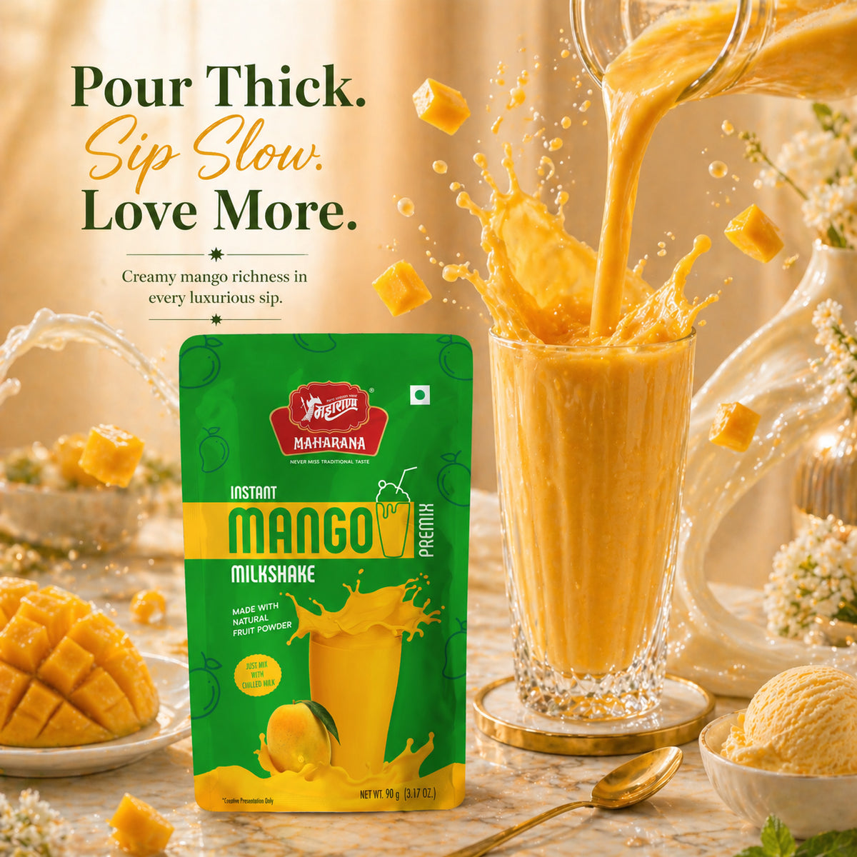 INSTANT MANGO SHAKE