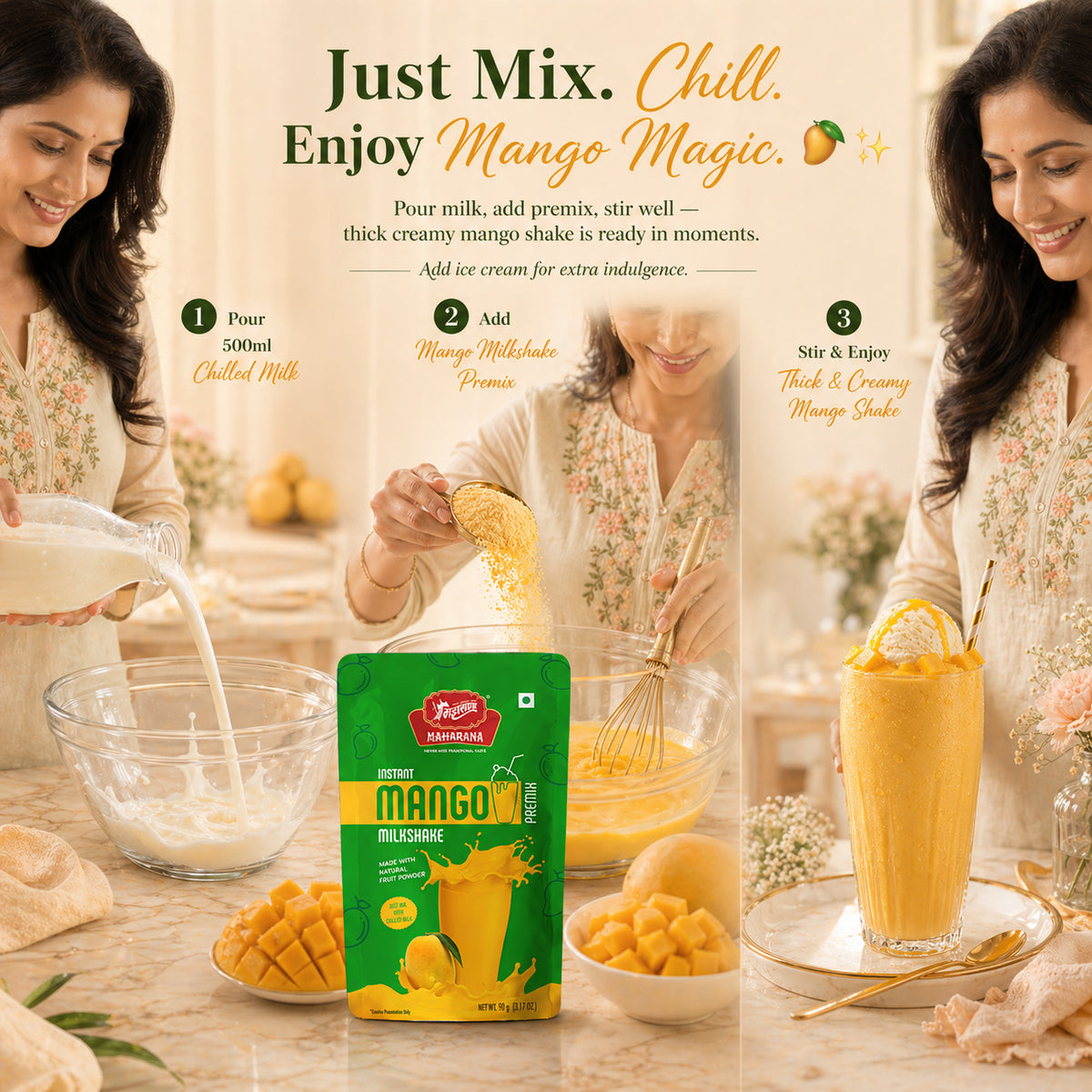 INSTANT MANGO SHAKE