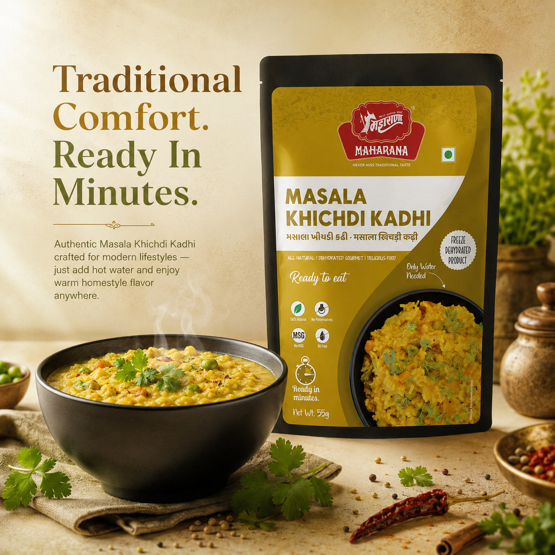 MASALA KHICHDI KADHI