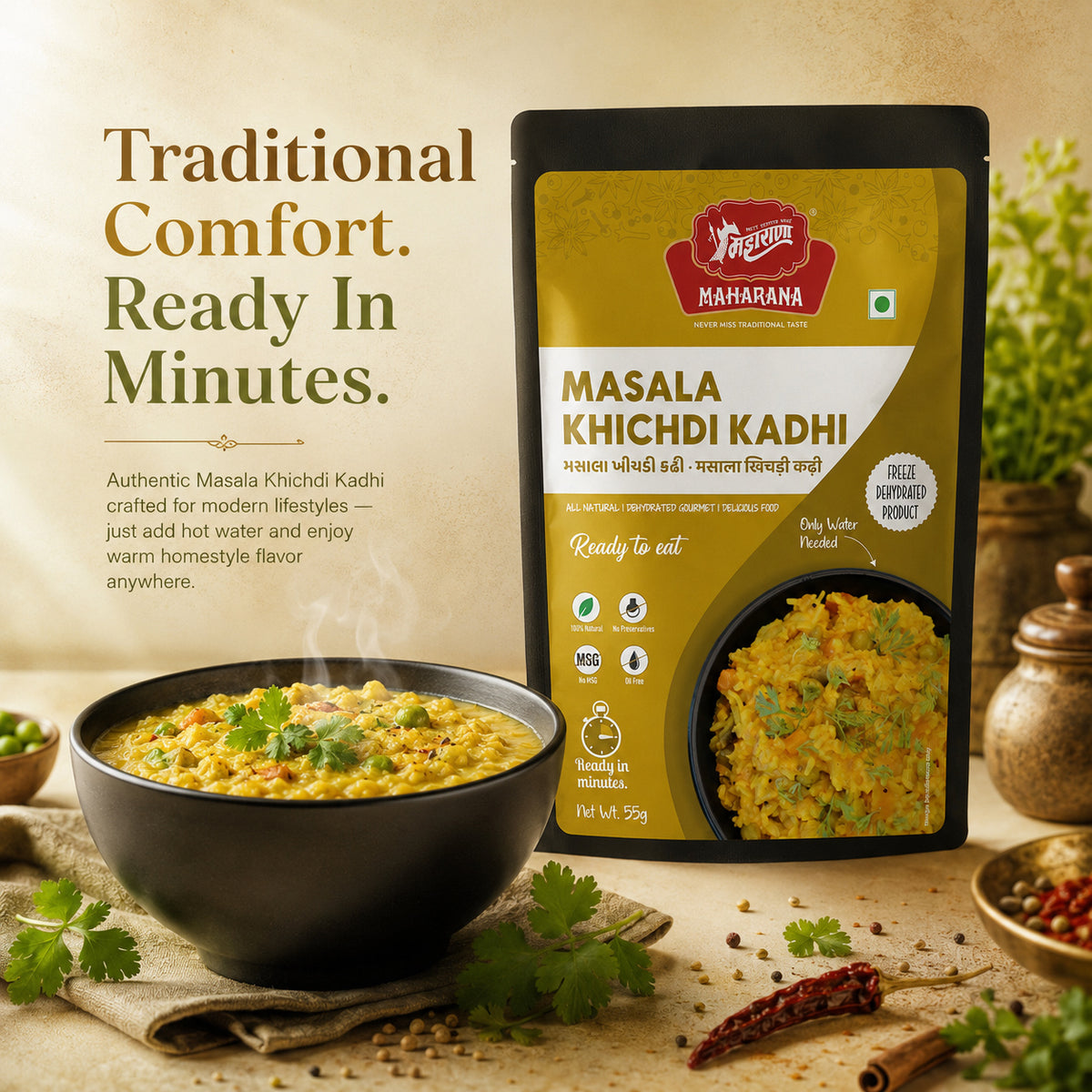 MASALA KHICHDI KADHI