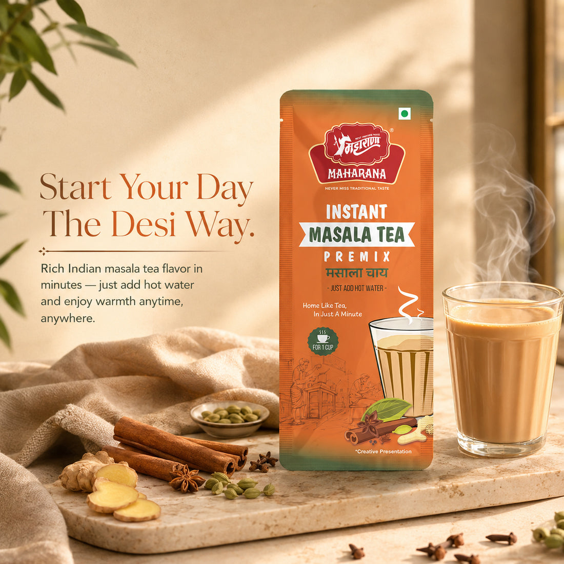 INSTANT MASALA TEA
