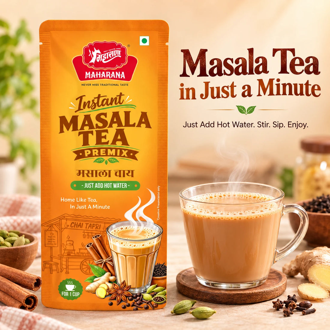 INSTANT MASALA TEA