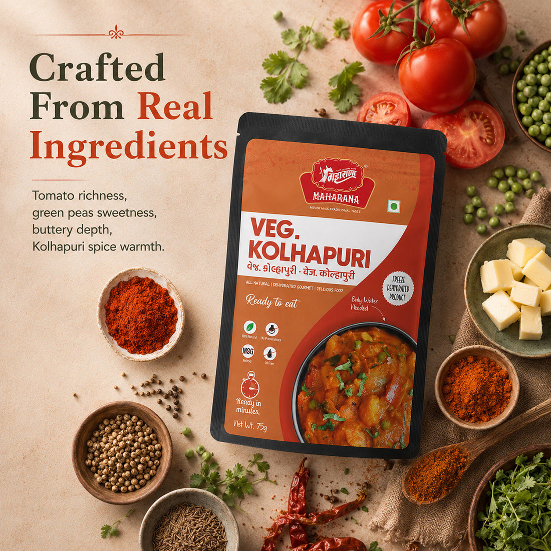 VEG KOLHAPURI