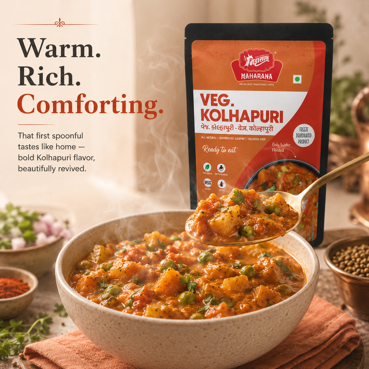 VEG KOLHAPURI