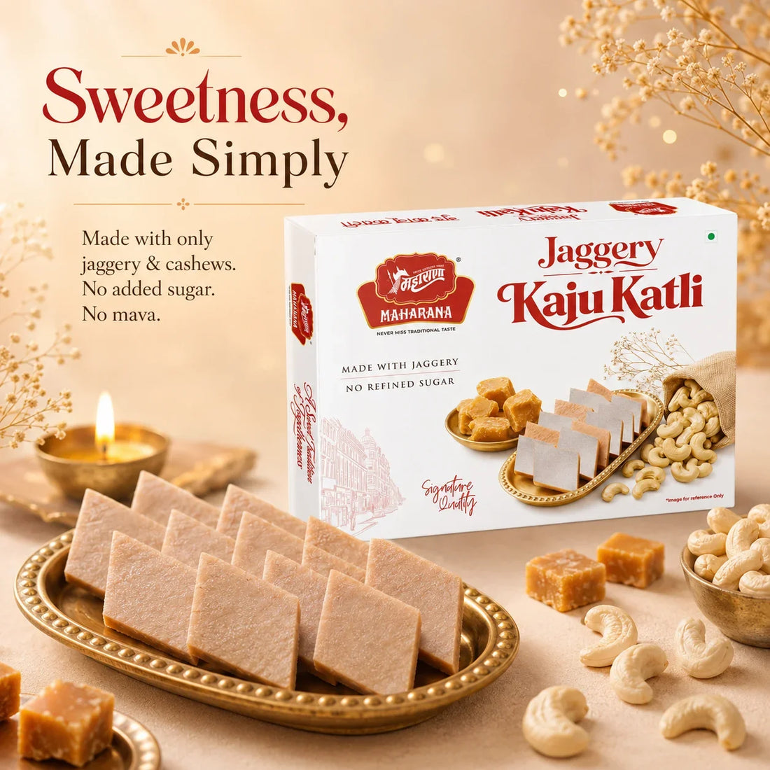 JAGGERY KAJU KATLI