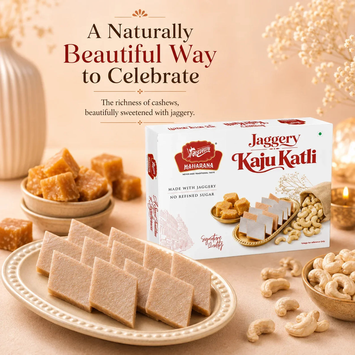 JAGGERY KAJU KATLI