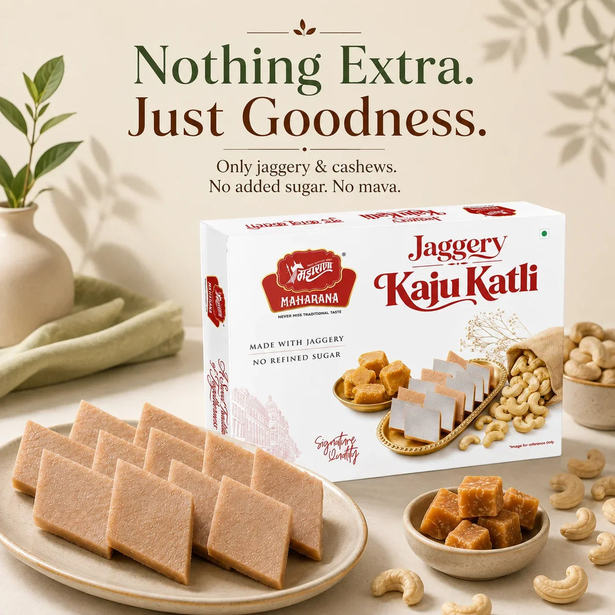 JAGGERY KAJU KATLI