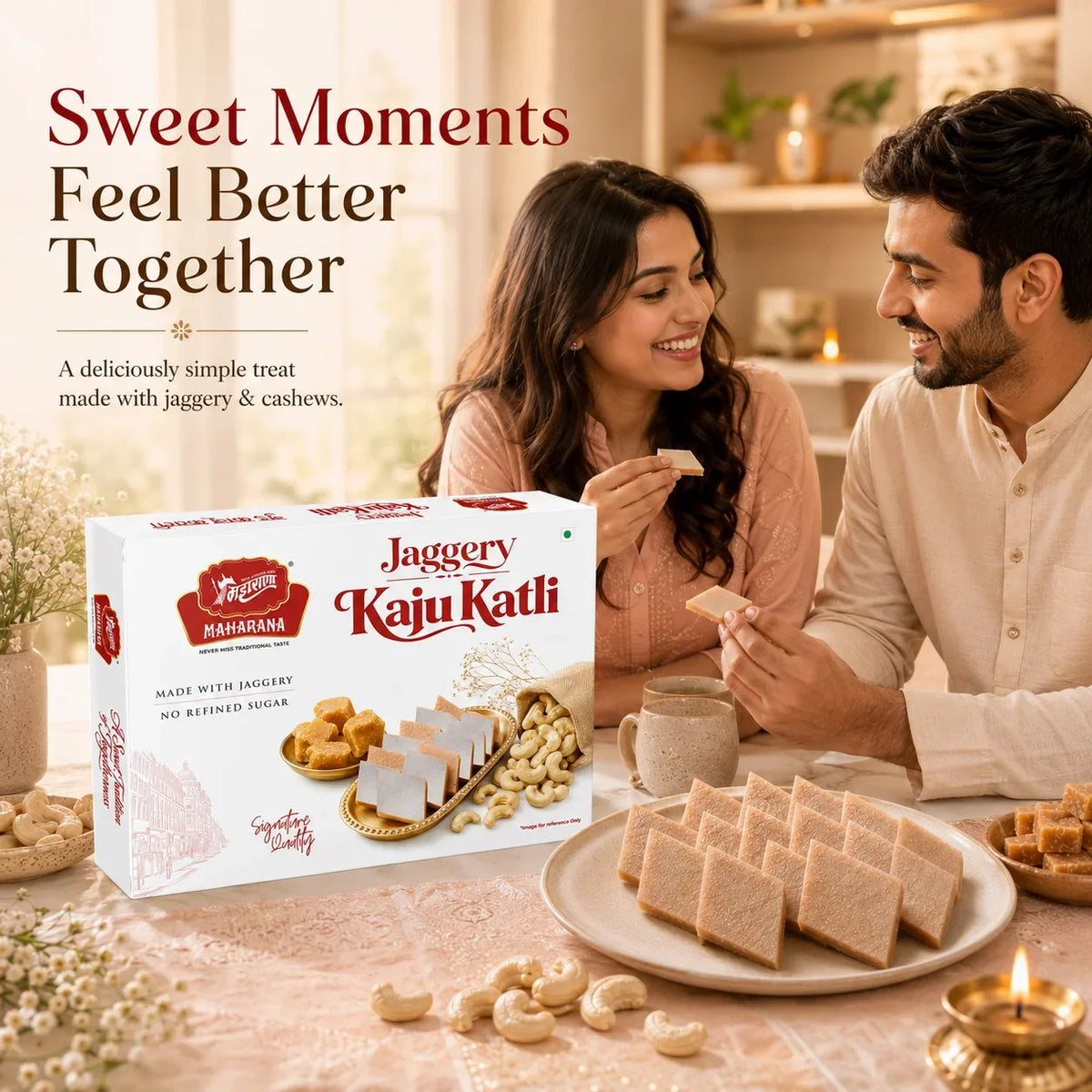 JAGGERY KAJU KATLI