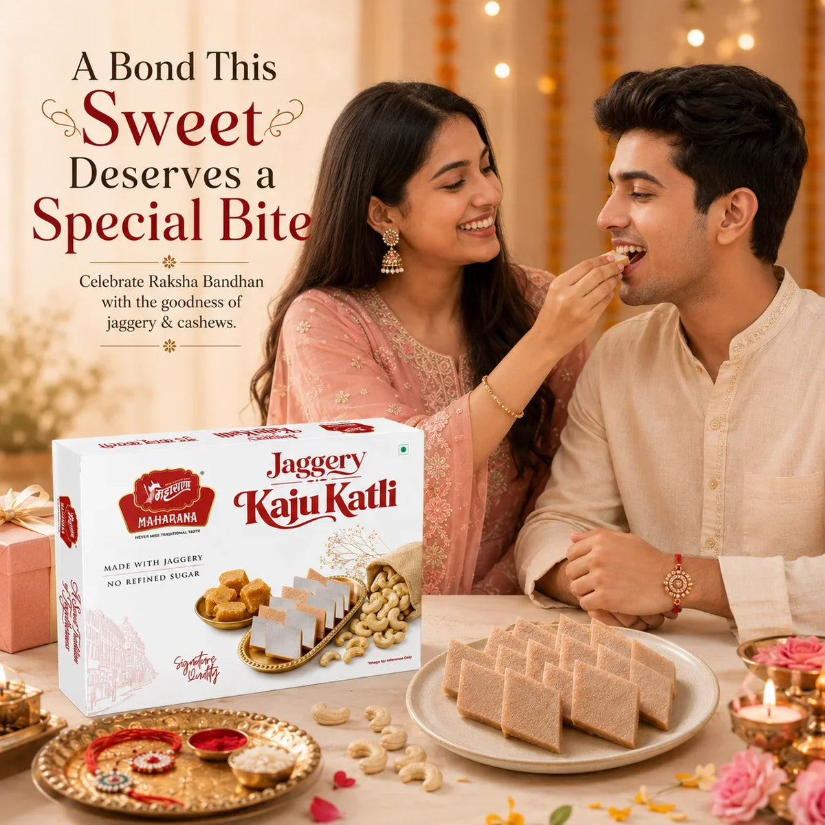 JAGGERY KAJU KATLI