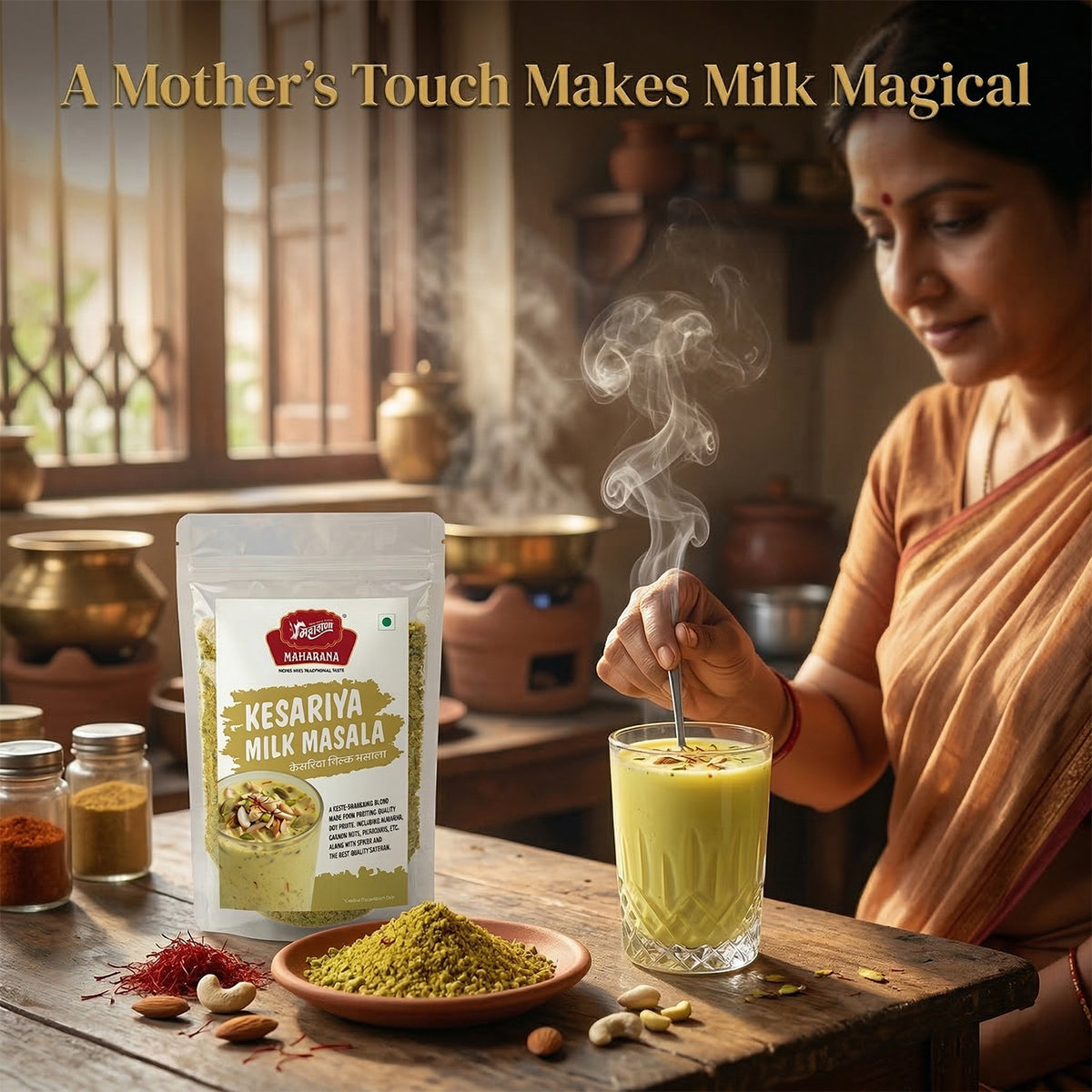 KESARIYA MILK MASALA