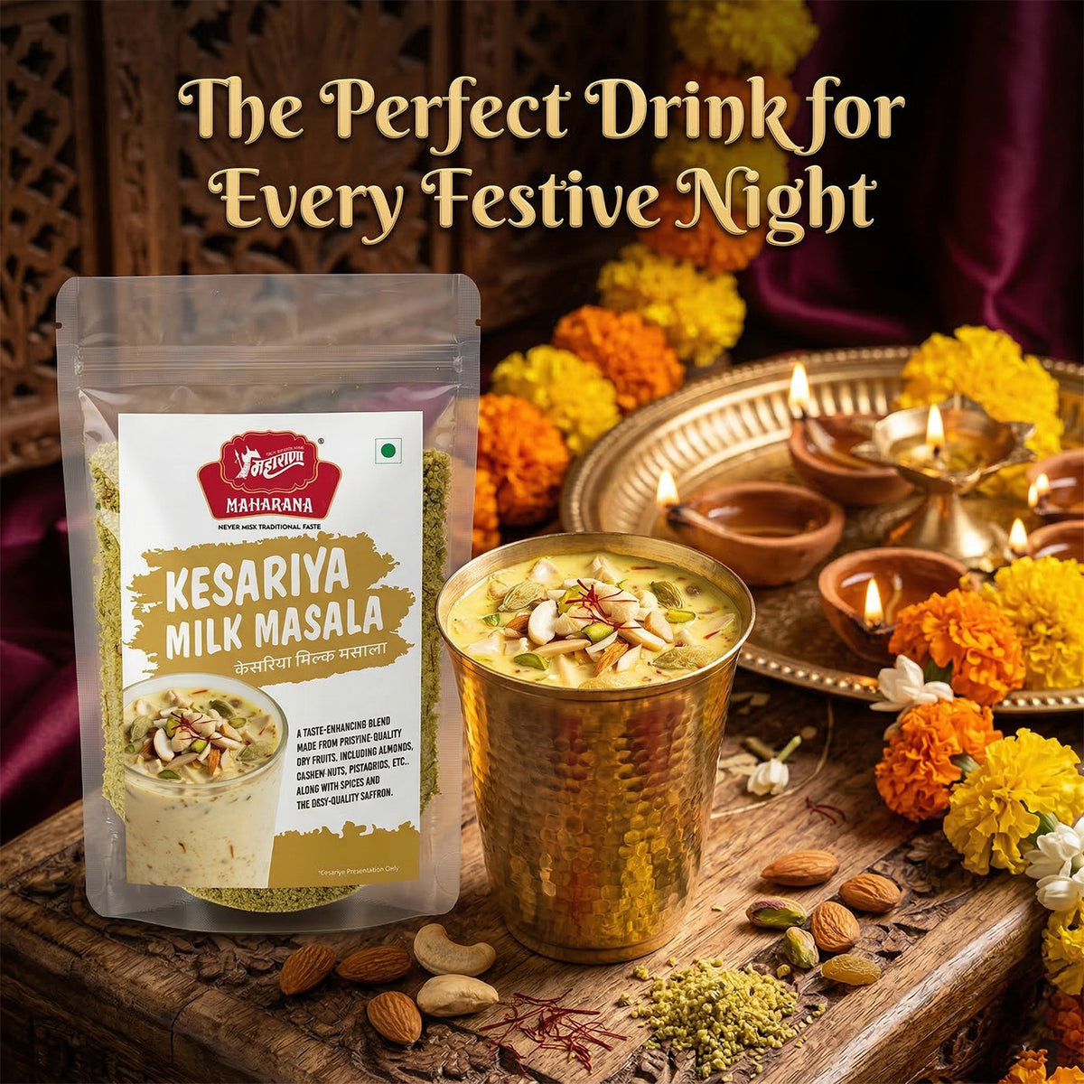 KESARIYA MILK MASALA