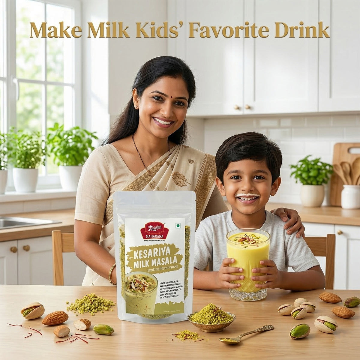 KESARIYA MILK MASALA