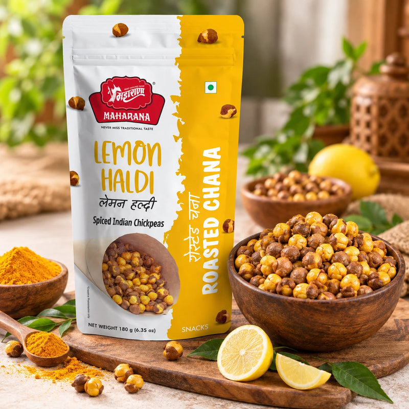 Lemon Haldi Chana