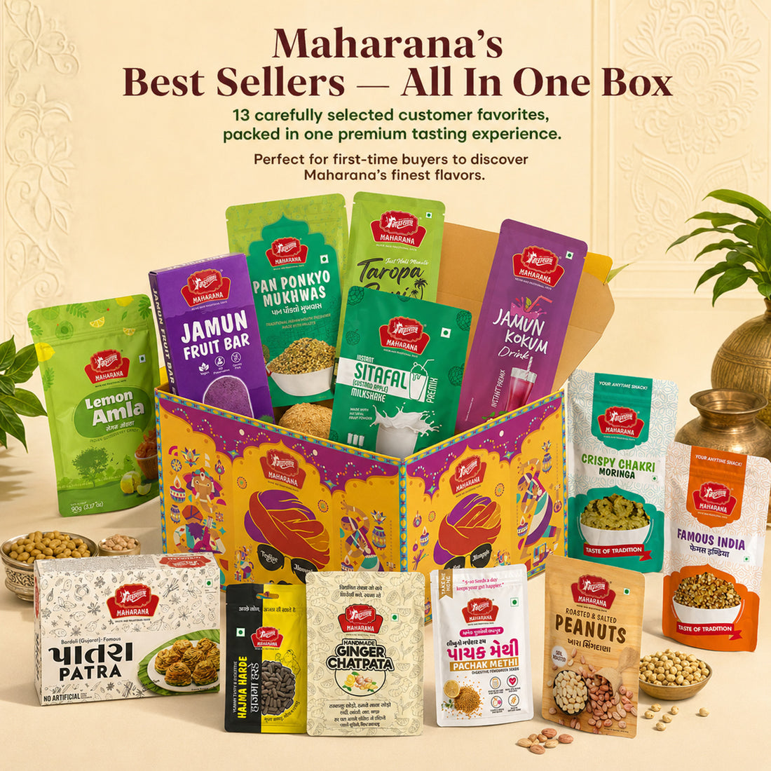 THE BEST SELLER BOX - PERFECT FOR FIRST TIMERS