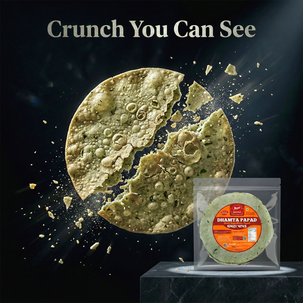 GREEN DHAMTA PAPAD