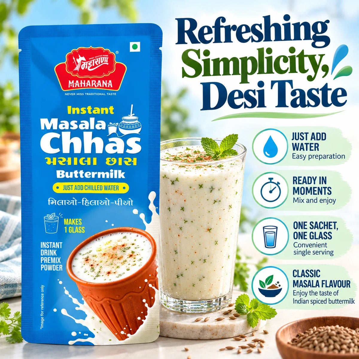 INSTANT MASALA CHHAS