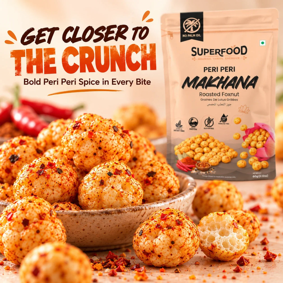 PERI PERI MAKHANA