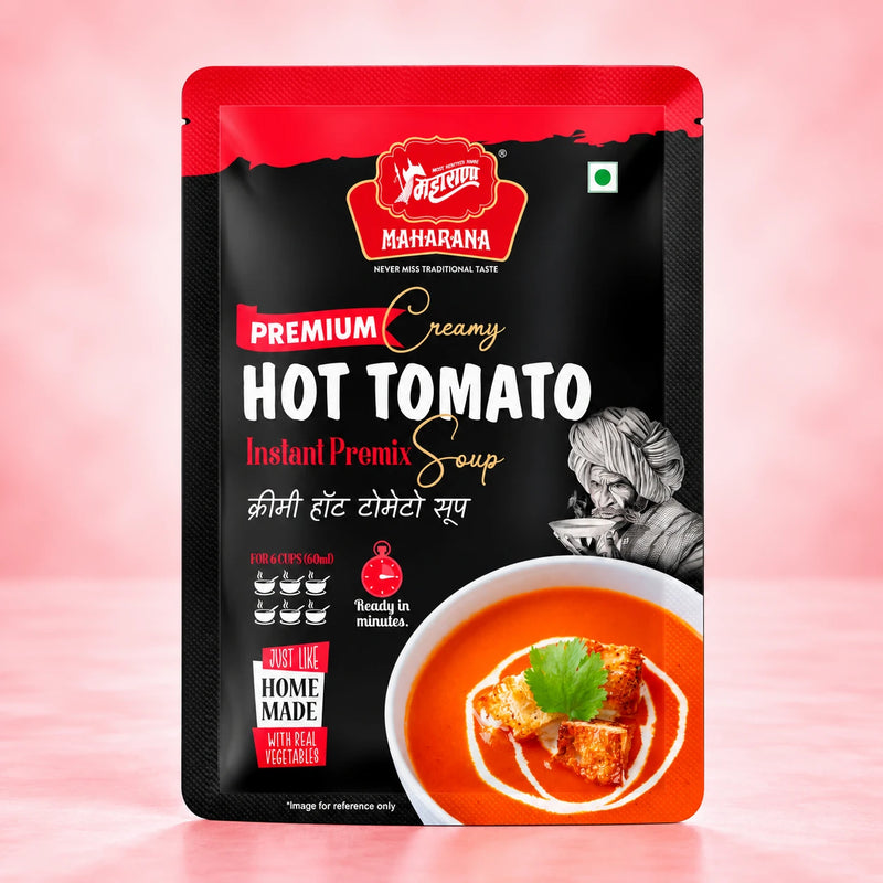 Premium Creamy Hot Tomato Soup